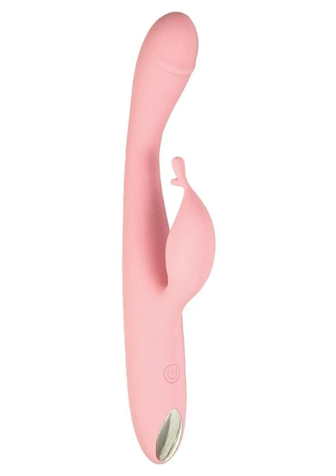 Princess Female Sex Toys Princess Petite Pleasure Silicone Rechargeable Dual Stimulating Vibrator