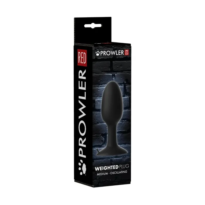 Prowler RED Anal Prowler RED Weighted Butt Plug Black Medium Prowler RED Anal Prowler RED Weighted Butt Plug Black Medium