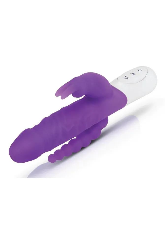Rabbit Essentials Silicone Rechargeable Slim Realistic Double Penetration Rabbit Vibrator Rabbit Essentials Female Sex Toys Rabbit Essentials Silicone Rechargeable Slim Realistic Double Penetration Rabbit Vibrator Rabbit Essentials Female Sex Toys