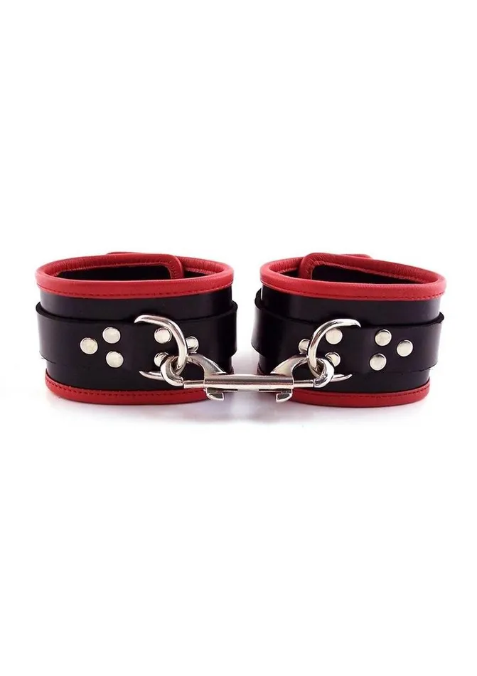Rouge Restraints Rouge Leather Wrist Cuffs