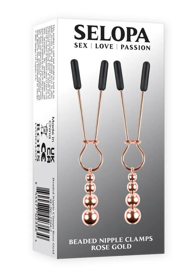 Selopa Beaded Nipple Clamps Selopa Anal