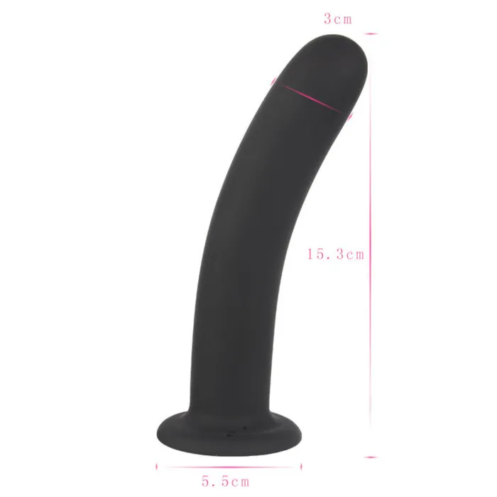 Silicone Suction Cup Anal Dildo Toy Love Plugs Anal