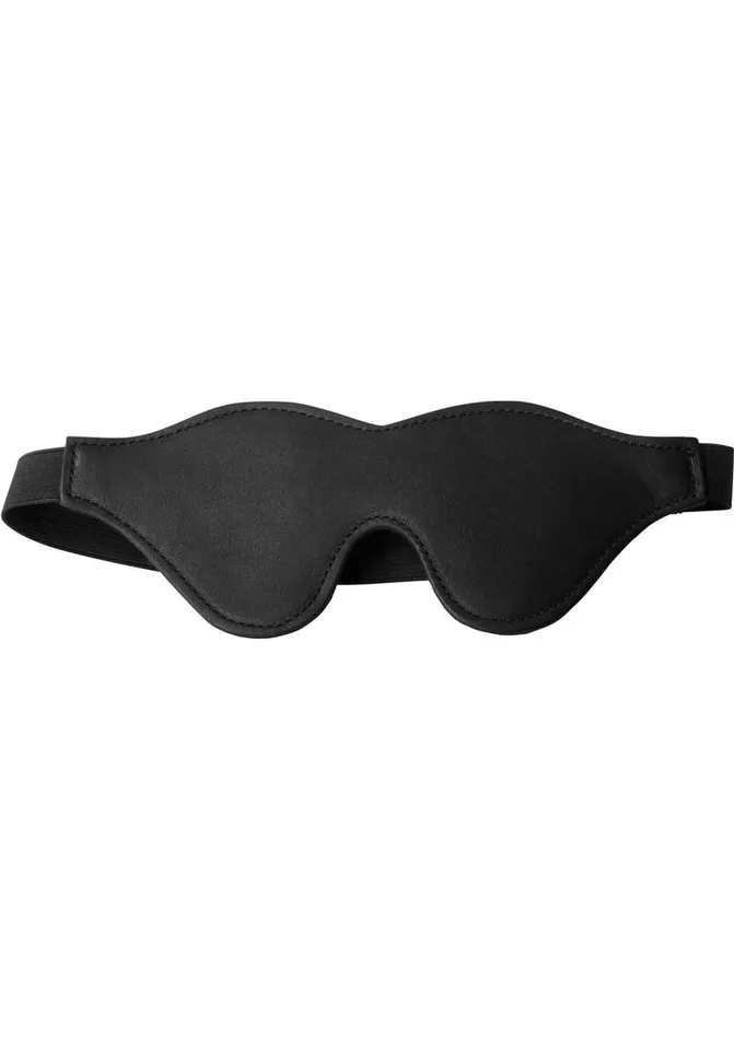 STRICT Anal Strict Black Fleece Lined Blindfold