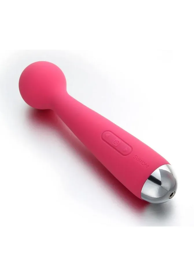 Svakom Female Sex Toys Svakom Mini Emma Rechargeable Silicone Mini Wand Svakom Female Sex Toys Svakom Mini Emma Rechargeable Silicone Mini Wand