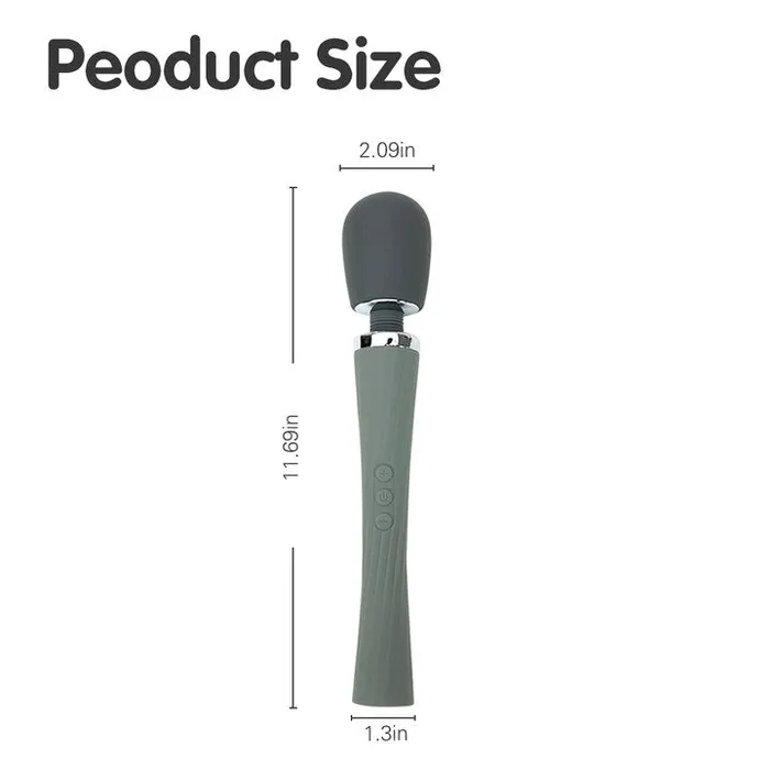 Vibrators The Bad Peach Staff Extra Powerful Massage Wand Vibrator Vibrators The Bad Peach Staff Extra Powerful Massage Wand Vibrator
