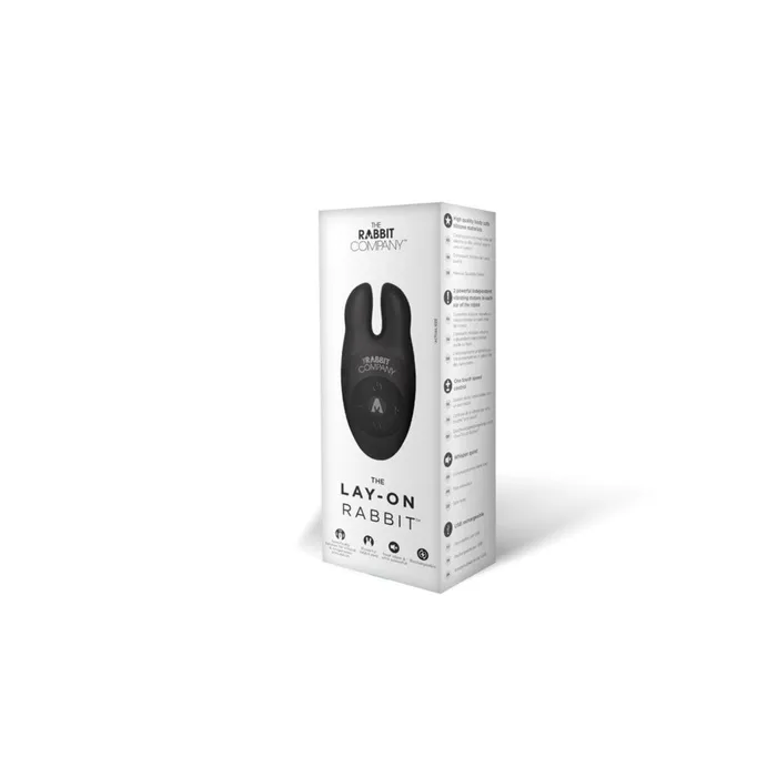 Vibrators The Rabbit Company The Rabbit Company The LayOn Rabbit Vibrator Black