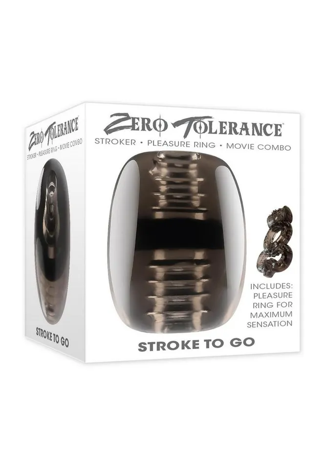 Zero Tolerance Male Sex Toys Zero Tolerance Stroke to Go Dual End Masturbator