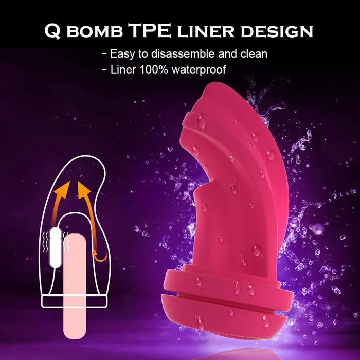 ADLTOYFUN Vibrators TYSON Vibrating Blowjob Toy