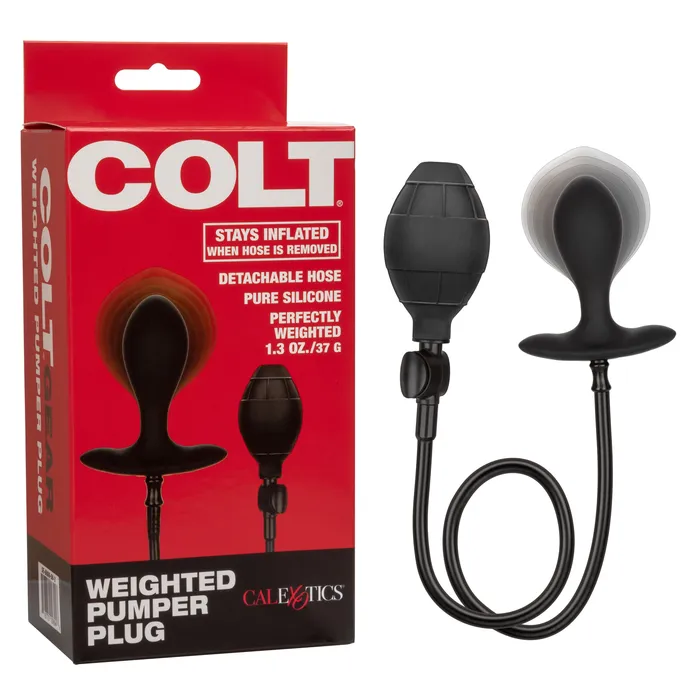 Anal CalExotics Colt Weighted Pumper Plug Anal CalExotics Colt Weighted Pumper Plug