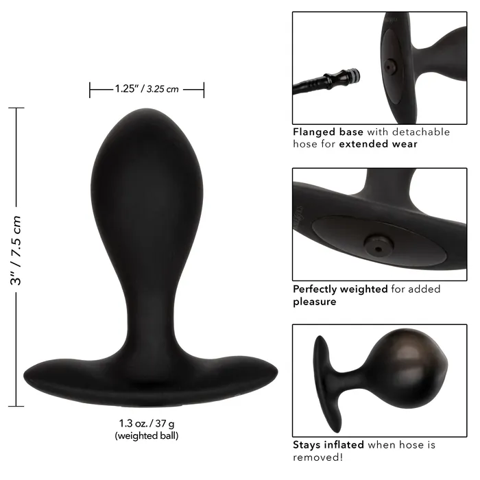 Anal CalExotics Colt Weighted Pumper Plug Anal CalExotics Colt Weighted Pumper Plug