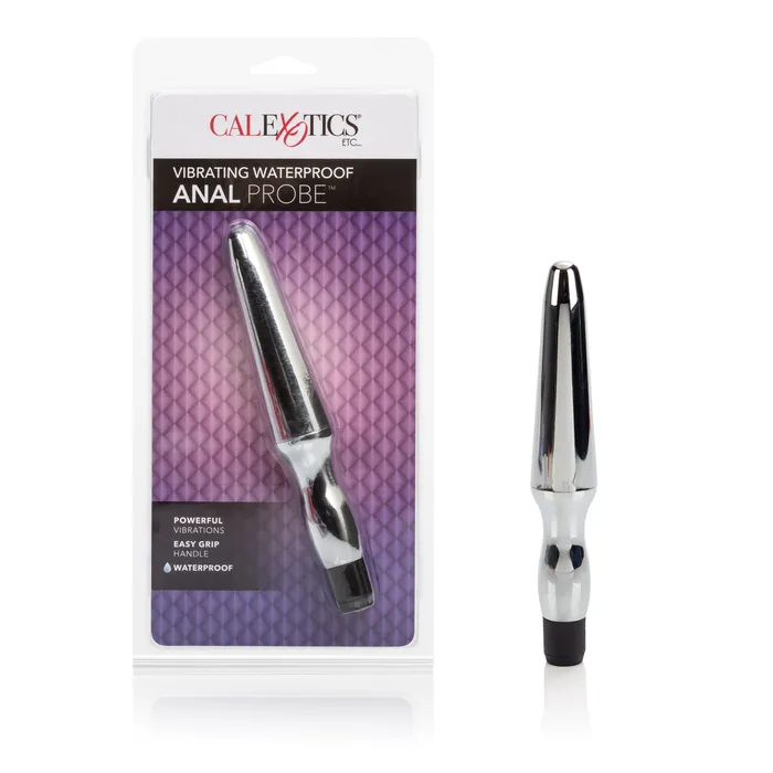 Anal CalExotics Fujikos Waterproof Anal Probe Silver Anal CalExotics Fujikos Waterproof Anal Probe Silver