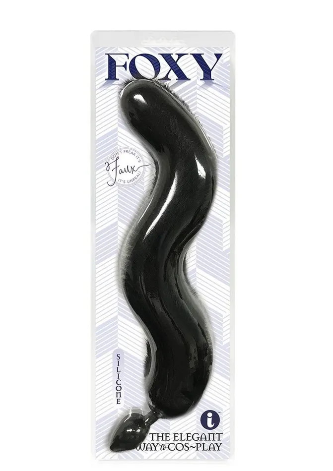 Anal Foxy Silicone Fox Tail Butt Plug Foxy