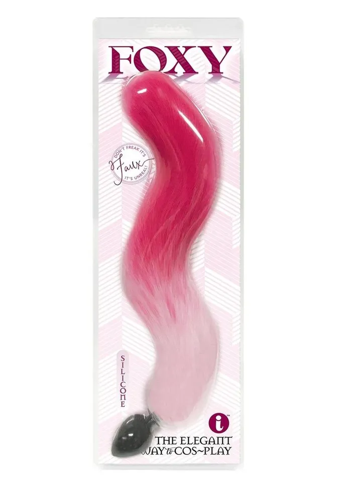 Anal Foxy Silicone Fox Tail Butt Plug Foxy