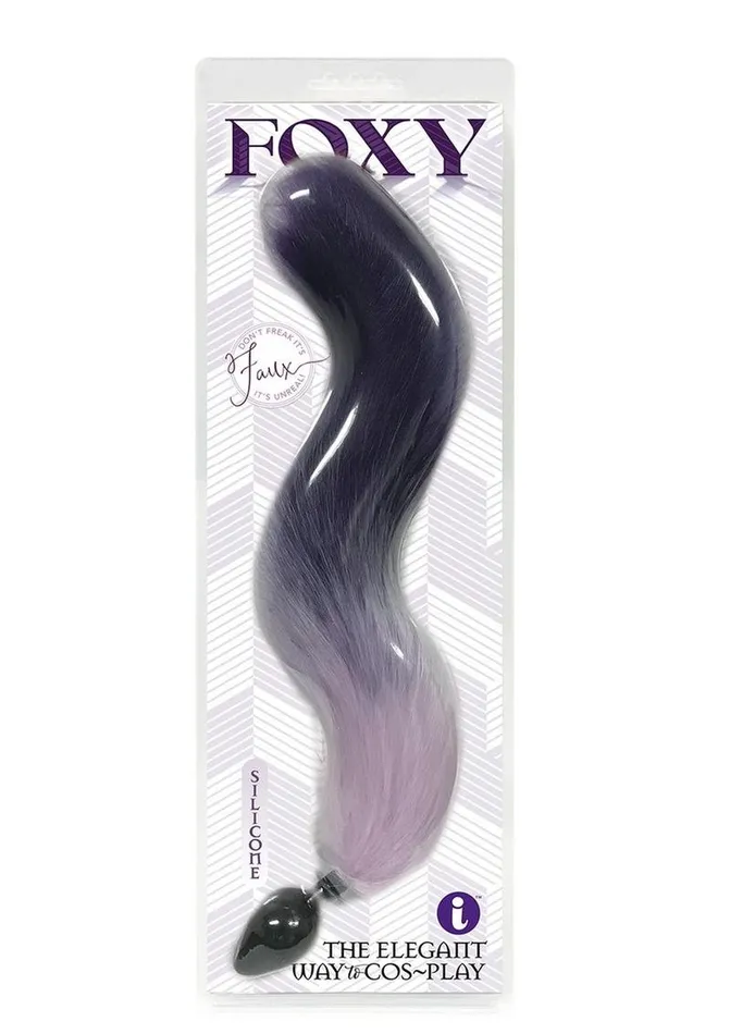Anal Foxy Silicone Fox Tail Butt Plug Foxy
