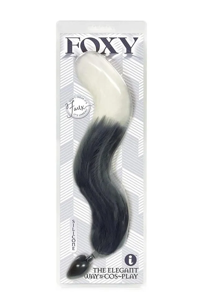 Anal Foxy Silicone Fox Tail Butt Plug Foxy