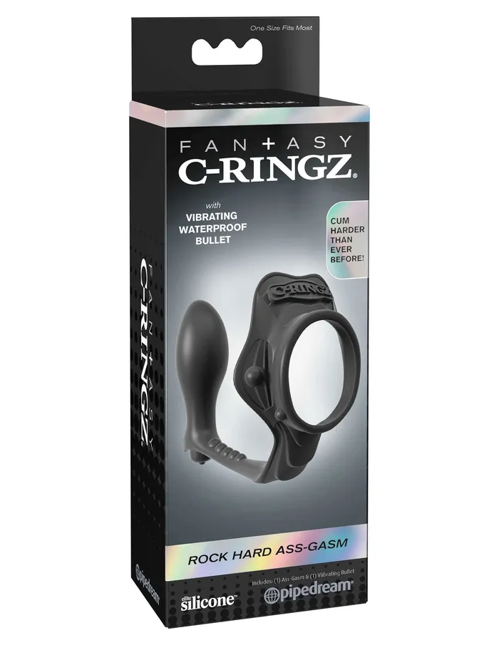 Anal Pipedream Fantasy CRingz Rock Hard Ass Gasm Black Anal Pipedream Fantasy CRingz Rock Hard Ass Gasm Black