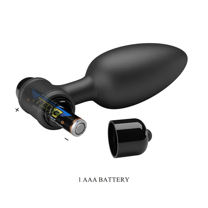 Anal Pretty Love Vibra Butt Plug II Black Pretty Love Anal Pretty Love Vibra Butt Plug II Black Pretty Love