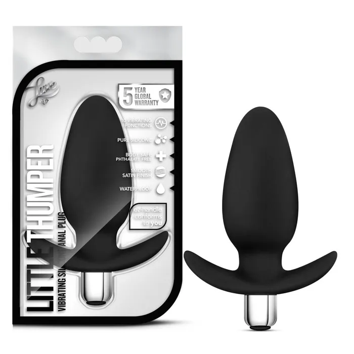 Blush Anal Luxe Little Thumper Black