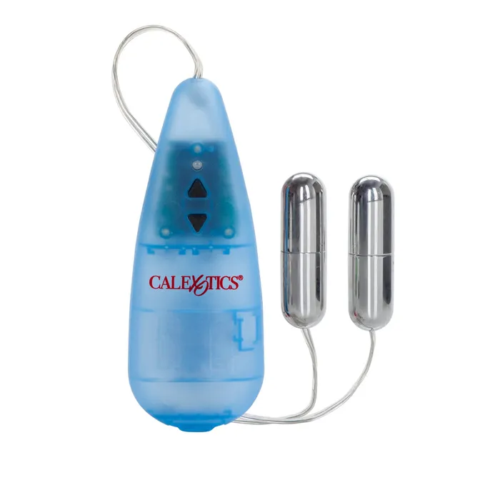 CalExotics Female Sex Toys Pocket Exotics Impulse Slim Twin Bullets