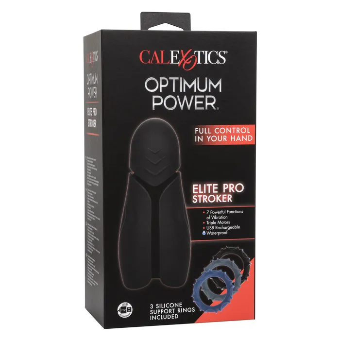 CalExotics Male Sex Toys Optimum Power Elite Pro Stroker CalExotics Male Sex Toys Optimum Power Elite Pro Stroker