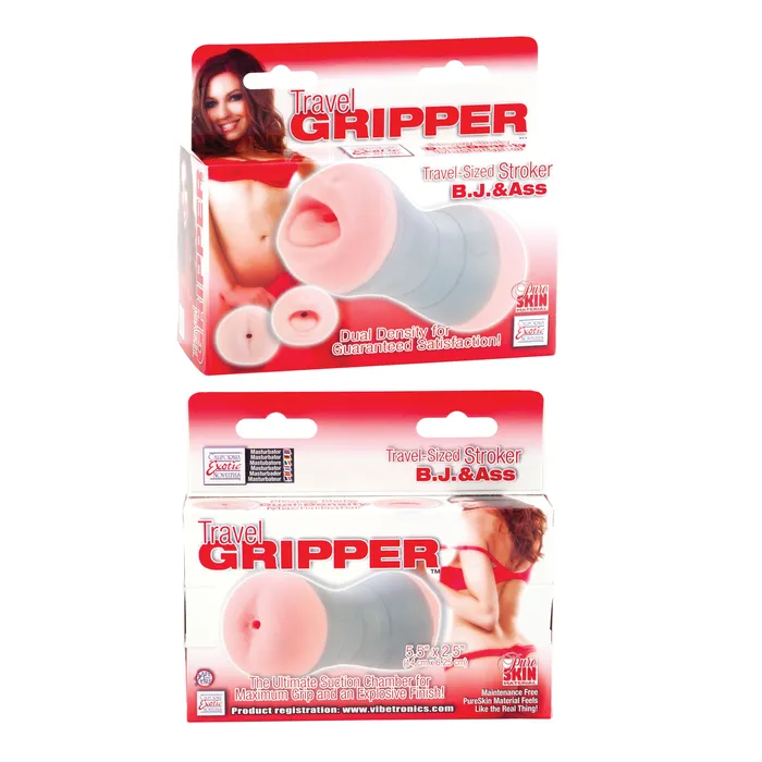 CalExotics Male Sex Toys Travel Gripper Bj and Ass CalExotics Male Sex Toys Travel Gripper Bj and Ass