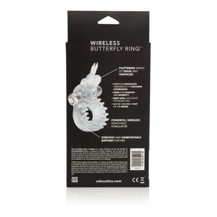 CalExotics Male Sex Toys Wireless Butterfly Ring CalExotics Male Sex Toys Wireless Butterfly Ring