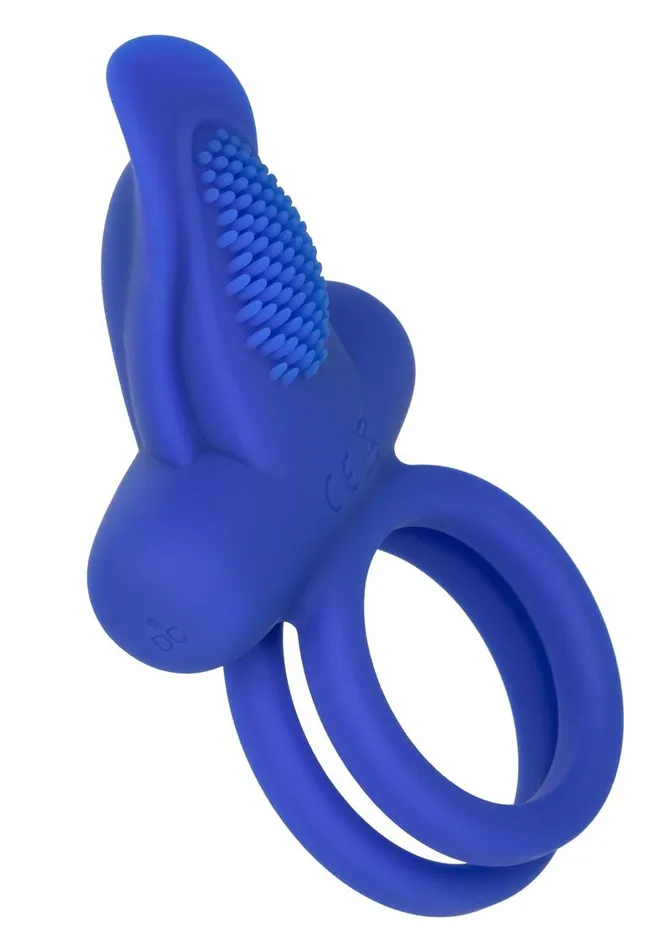 Calexotics Silicone Rechargeable Dual Pleasure Enhancer Cock Ring Couples Enhancers Male Sex Toys Calexotics Silicone Rechargeable Dual Pleasure Enhancer Cock Ring Couples Enhancers Male Sex Toys