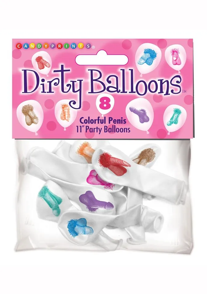 Candyprints Party Male Sex Toys Candyprints Dirty Balloon Mini Penis