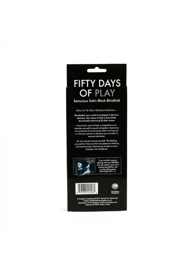 Creative Conceptions Couples Fifty Days Of Play Blindfold