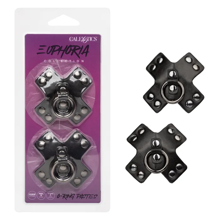 Euphoria Collection ORing Pasties Black CalExotics Anal