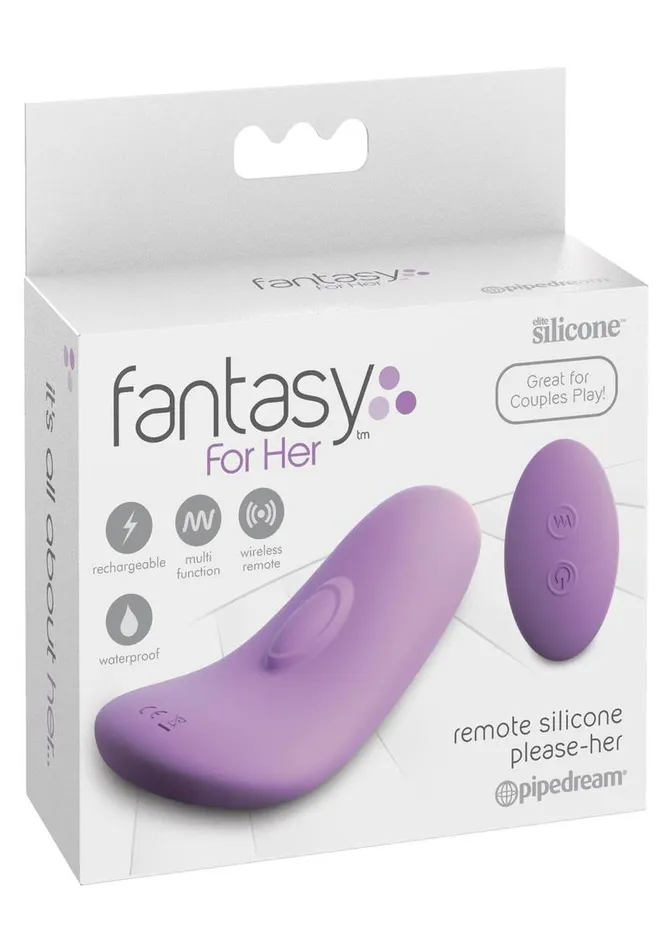 Fantasy For Her Female Sex Toys Fantasy For Her Remote Please Her Silicone Rechargeable Waterproof Panty Vibe Fantasy For Her Female Sex Toys Fantasy For Her Remote Please Her Silicone Rechargeable Waterproof Panty Vibe