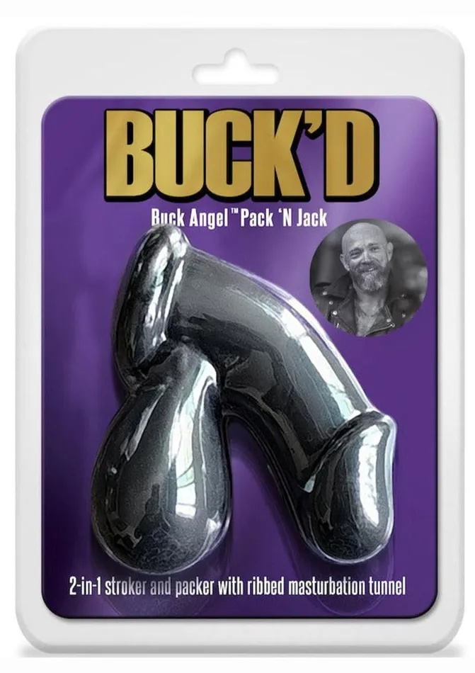Male Sex Toys Buckd Pack N Jack 2In1 PackerStroker Buck Angel