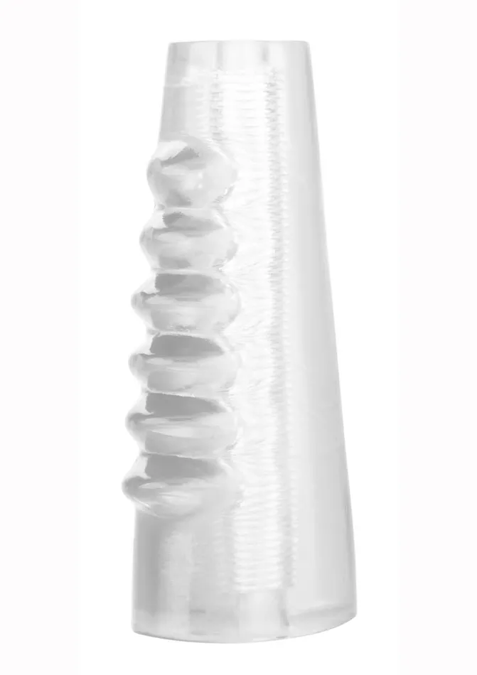 Male Sex Toys Extensions Hot Rod Xtreme Enhancer Penis Sleeve with Tiered Ridges Male Sex Toys Extensions Hot Rod Xtreme Enhancer Penis Sleeve with Tiered Ridges
