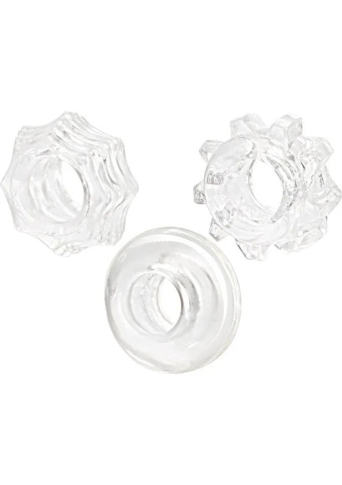 Male Sex Toys Rings Reversible Ring Set Silicone Cock Ring