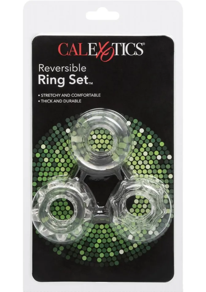 Male Sex Toys Rings Reversible Ring Set Silicone Cock Ring Male Sex Toys Rings Reversible Ring Set Silicone Cock Ring