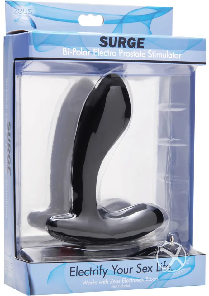 Male Sex Toys Zeus Electrosex Zeus Electrosex Surge BiPolar Electro Silicone Prostate Stimulator
