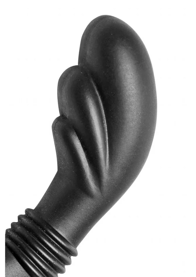 Master Series Male Sex Toys Master Series Cobra Silicone PSpot Massager and Cock Ring