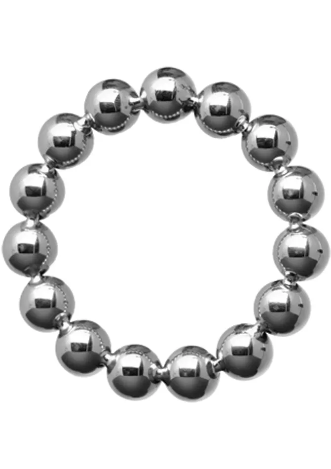 Master Series Male Sex Toys Master Series Meridian Stainless Steel Beaded Cock Ring Master Series Male Sex Toys Master Series Meridian Stainless Steel Beaded Cock Ring