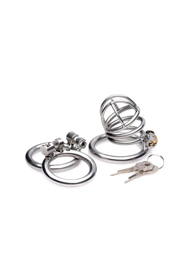 Master Series Male Sex Toys Master Series The Pen Deluxe Locking Chastity Cage Master Series Male Sex Toys Master Series The Pen Deluxe Locking Chastity Cage