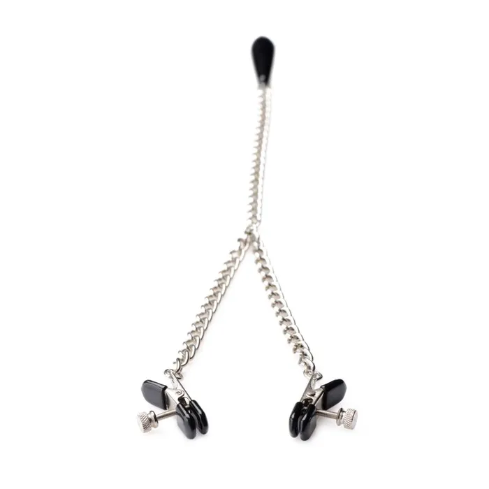 Master Series Titty Taunter Nipple Clamps w Weighted Bead Female Sex Toys