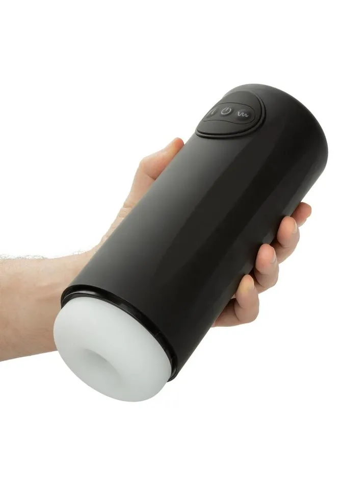 Optimum Power Vibrating and Thrusting Stroker Optimum Power Male Sex Toys