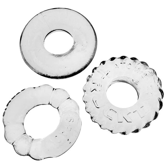 Oxballs Anal Bonemaker 3Pack Boner Rings Clear Oxballs Anal Bonemaker 3Pack Boner Rings Clear