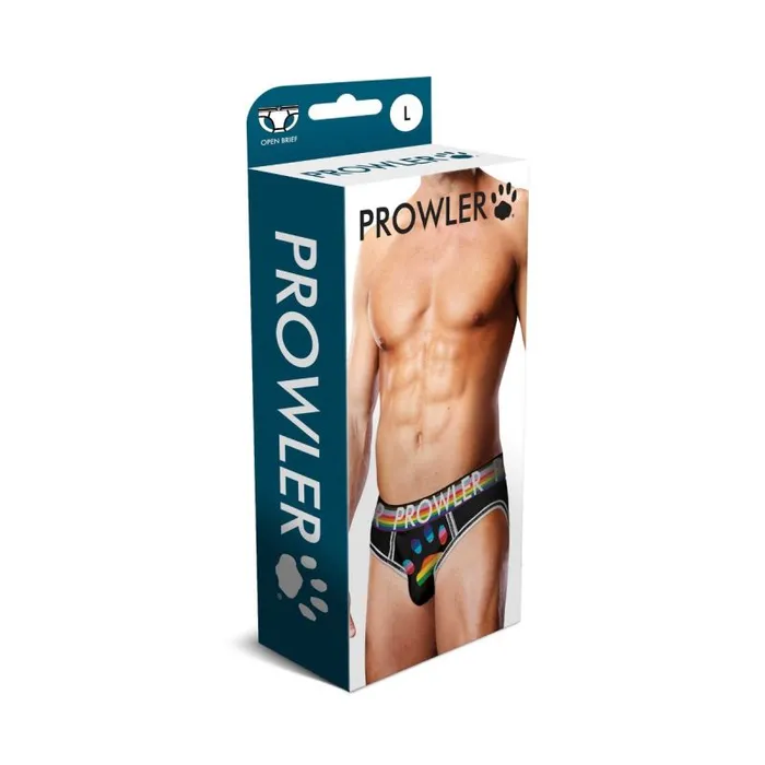 Prowler Anal Prowler Oversized Paw Open Back Brief Black