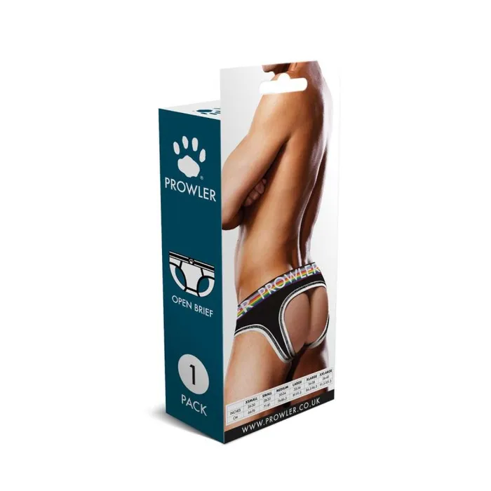 Prowler Anal Prowler Oversized Paw Open Back Brief Black