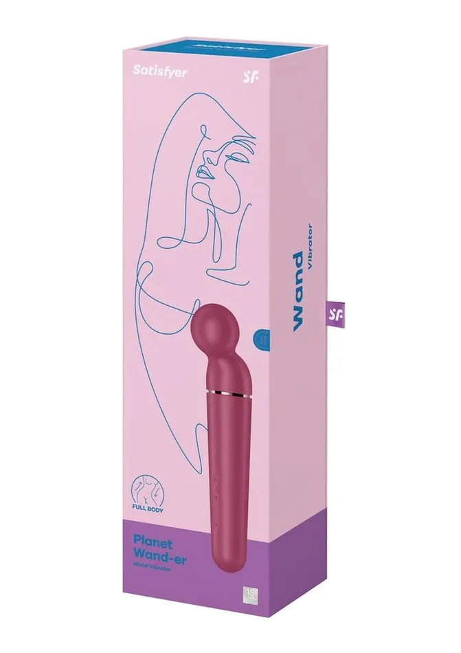 Satisfyer Planet WandEr Rechargeable Silicone Body Massager Satisfyer Female Sex Toys