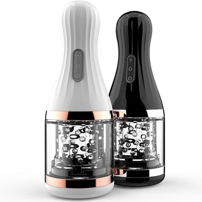 SIMU Male Sex Toys Automatic rotating fourdimensional space masturbation cup