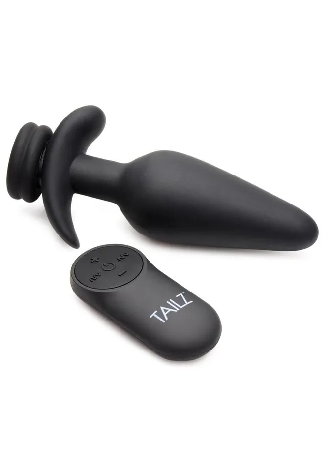 Tailz SnapOn 10x Rechargeable Silicone Anal Plug with Remote Control TAILZ Male Sex Toys