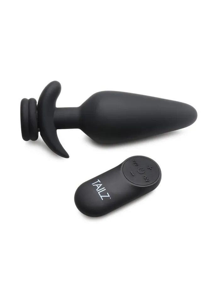Tailz SnapOn 10x Rechargeable Silicone Anal Plug with Remote Control TAILZ Male Sex Toys