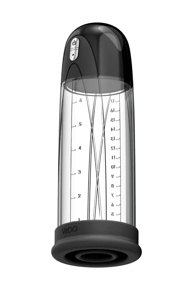 VeDO Male Sex Toys Pump Rechargeable Vacuum Penis Just Black VeDO Male Sex Toys Pump Rechargeable Vacuum Penis Just Black