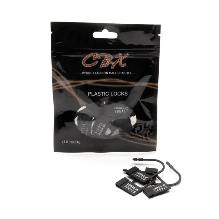 Vibrators CBX Cockcage Plastic Locks 10pc
